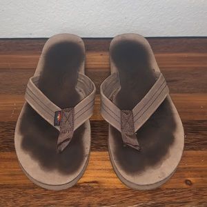 Rainbow Flip Flops Barely Worn